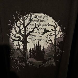 ROMWE Black Short Sleeve Graphic T-Shirt